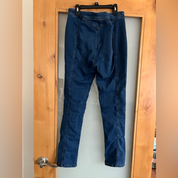 We The Free Riley Slit Skinny Jeans Free People High Rise Size 30 - Picture 4 of 5